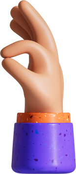 3D OK Hand Gesture